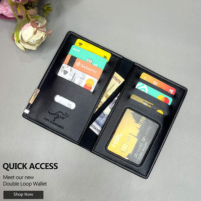 Mini Long Leather Kangroo Wallet (Buy 1 get 1 free) Special offer