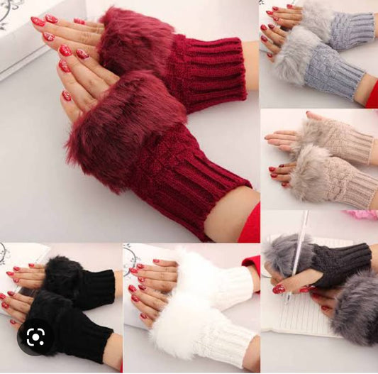 Fashion Women Hand Wrist Warmer Winter