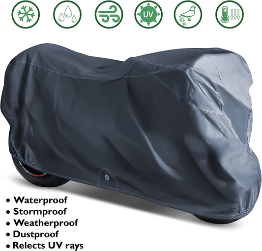 Full Size Motorcycle Motorbike 70 cc Bike Cover without mirror Cover