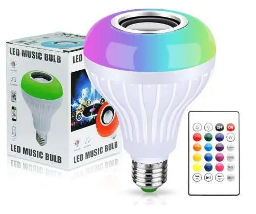 Bluetooth Speaker Bulb Smart LED RGB