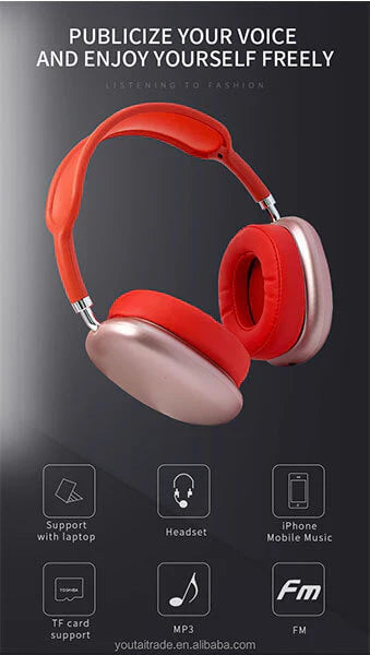 P9 Max Wireless Headphone