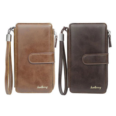 New Genuine Long Leather Wallet