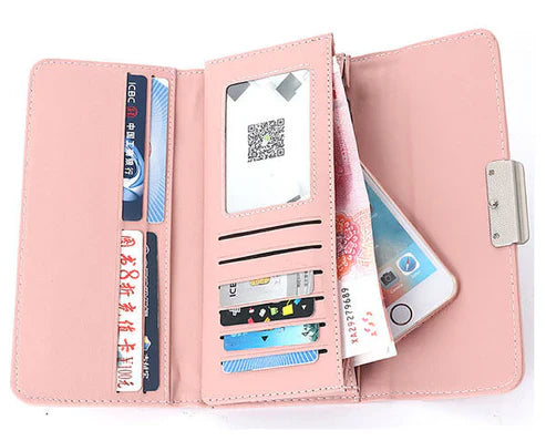 Tri-Fold Women Wallet