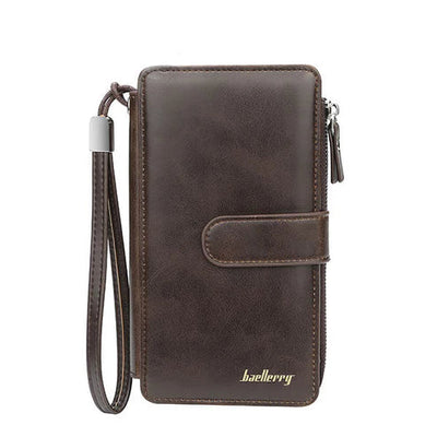 New Genuine Long Leather Wallet