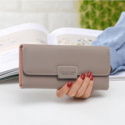 Tri-Fold Women Wallet