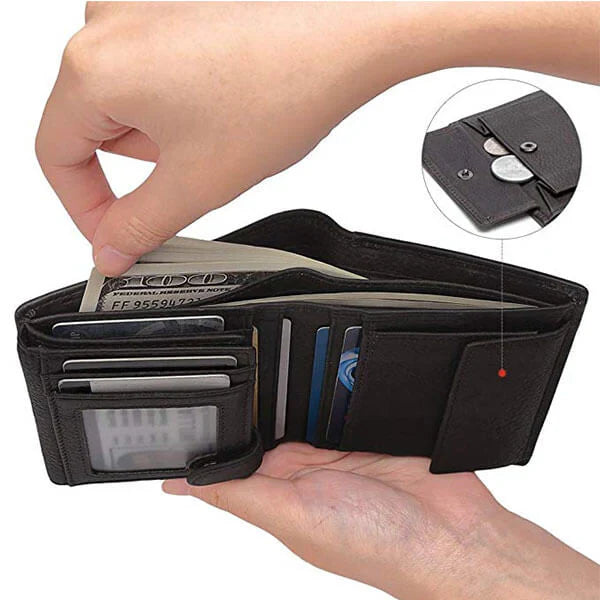 Cow Leather Wallet-For Men