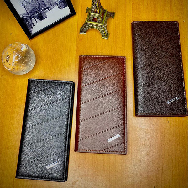 Long Leather Wallet