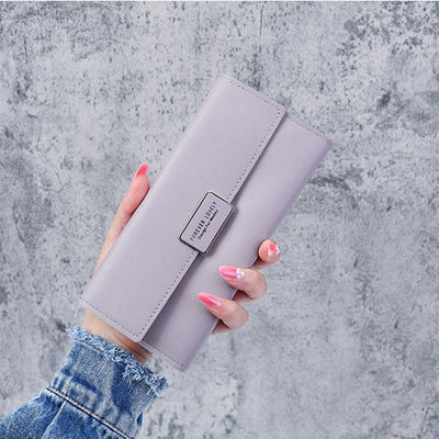 Tri-Fold Women Wallet