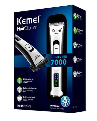 Kemei LCD Display Professional Hair Clipper