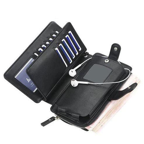 New Genuine Long Leather Wallet