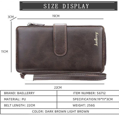 New Genuine Long Leather Wallet