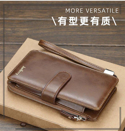 New Genuine Long Leather Wallet