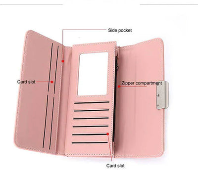Tri-Fold Women Wallet