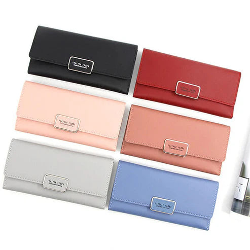 Tri-Fold Women Wallet