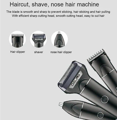 Daling 3 In 1 Shaver Grooming Kit