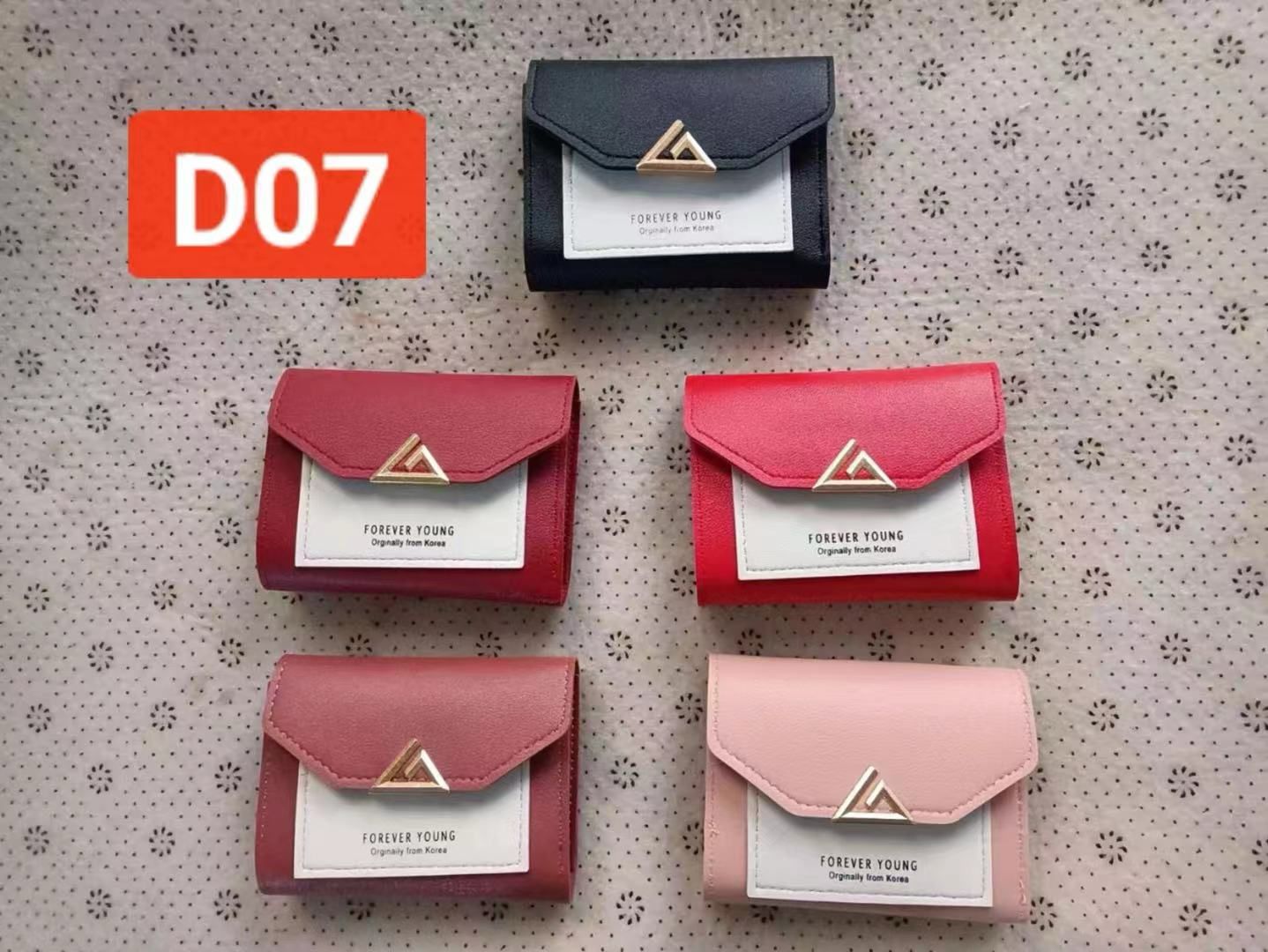 Tri Fold small Wallet For Women