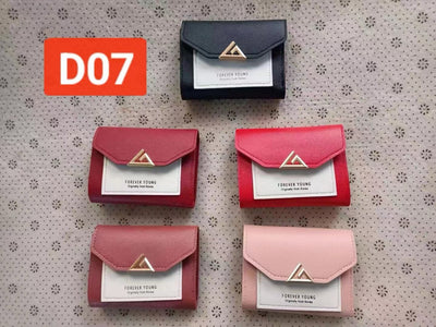 Tri Fold small Wallet For Women