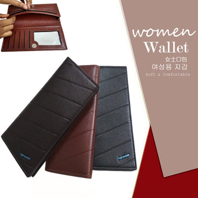 Long Leather Wallet