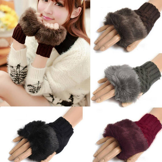 Fashion Women Hand Wrist Warmer Winter