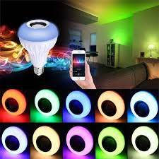 Bluetooth Speaker Bulb Smart Led Rgb Remote Control wireless