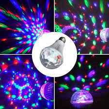 ColourFull Auto Rotating LED Bulb