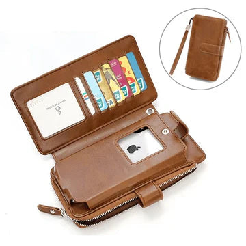 New Genuine Long Leather Wallet