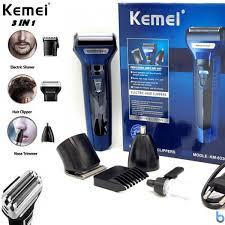 Kemei 3 in 1 Rechargeable shaver